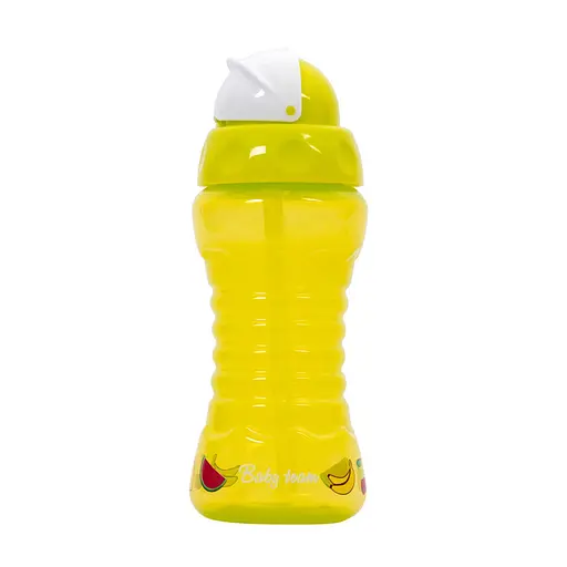 Поильник для путешествий с трубочкой 5005_Салатовый 300 мл