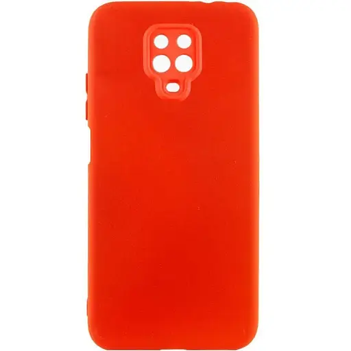 Чохол TPU GETMAN Liquid Silk Full Camera для Xiaomi Redmi Note 9s / Note 9 Pro / Note 9 Pro Max Червоний / Red