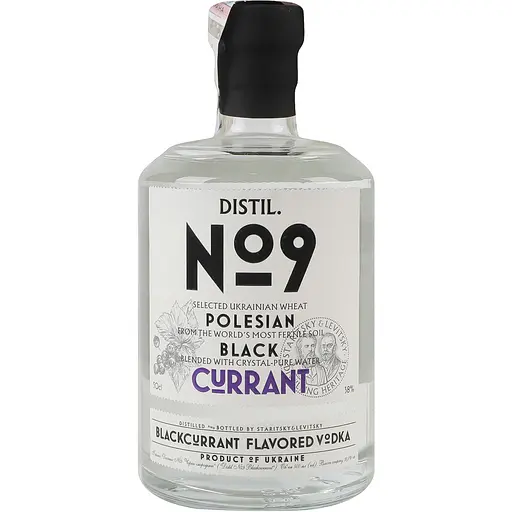 Горілка Distil №9 Blackcurrant 38% 0.5 л