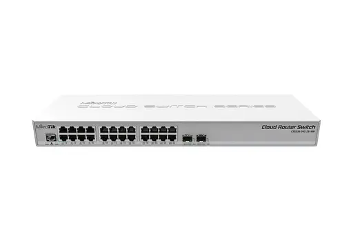 Коммутатор MikroTik CRS326-24G-2S+RM (CRS326-24G-2S+RM) - фото 1