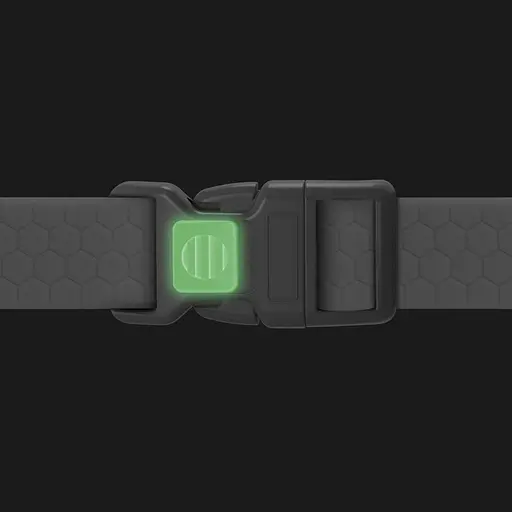 Нашийник для собак водостійкий Waudog Waterproof з QR-паспортом пластиковий фастекс XXL Ш 40 мм Д 46-70 см чорний - фото 3