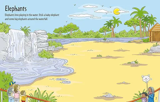 First Sticker Book: Zoo - фото 7