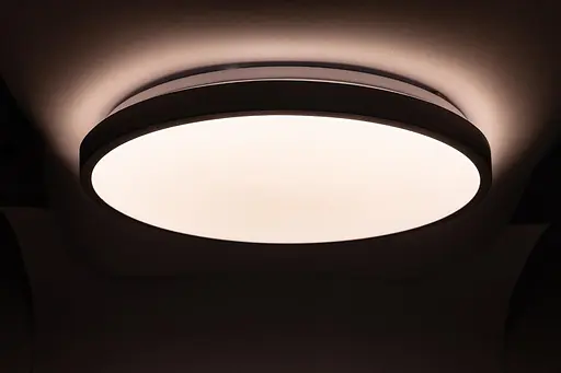 Потолочный светильник RING матовый 30W 395*60мм 4000К серебряный - фото 5