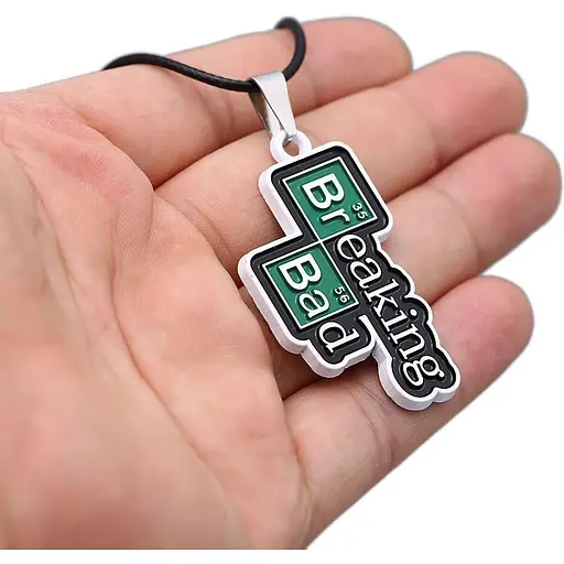 Кулон GeekLand У всі тяжкі Breaking Bad Br Ba Логотип.866 - фото 5