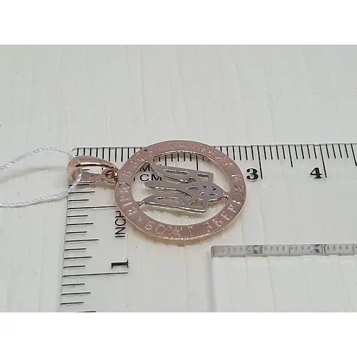 Золотая подвеска KievGold Трезубец "Верю в ВСУ". 3/1016 - фото 4