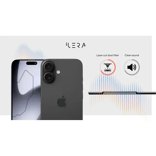 Захисне скло iLera DeLuxe Original Glass 2.0 для Phone 17 (ILFCDL17) [144433] - фото 8