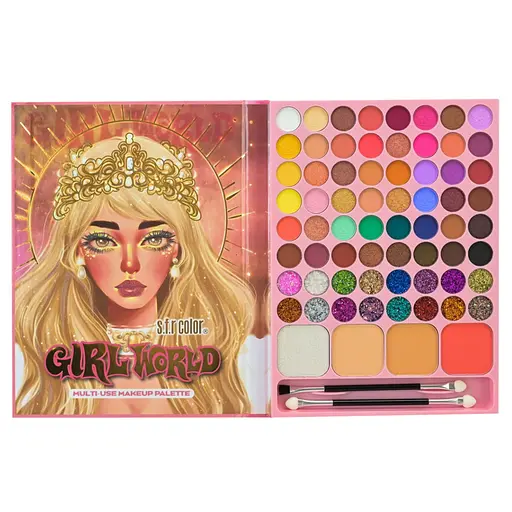 Дитячий набір косметики Країна Іграшок CN-0133, 64 кольори, тіні для повік, рум'яна - фото 1