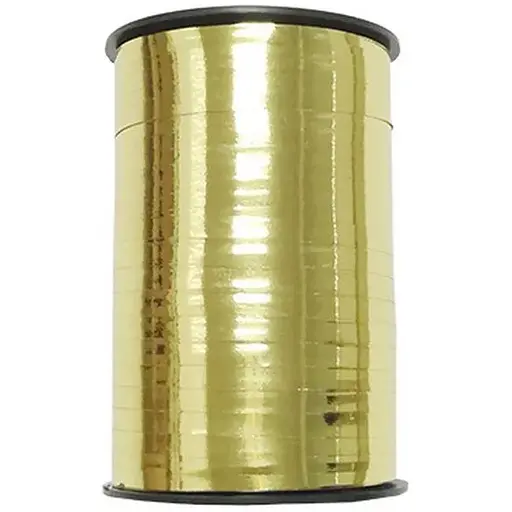 Лента для подарков (золотая) 150 м