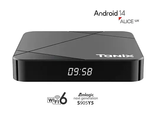Смарт ТВ приставка Smart TV Box Android 14 Tanix TX-5 4/32GB - фото 2