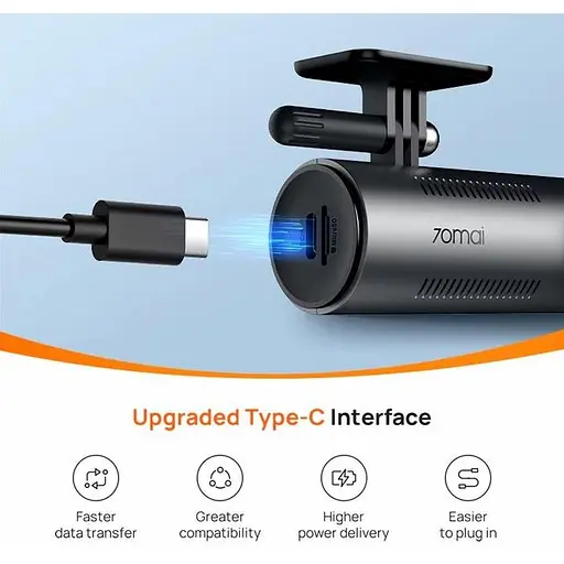 Видеорегистратор Xiaomi 70mai Dash Cam M310 Grey - фото 6