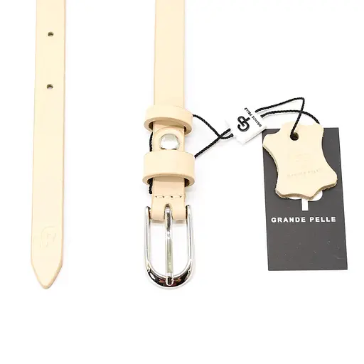 Ремінь шкіряний Grande Pelle жіночий 120х1.5 см acs0029315 - фото 2