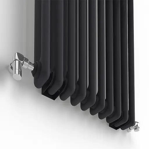 Радіатор з полицями Ideale Zeta 12 10/1800/460 чорний, Чорний - фото 3