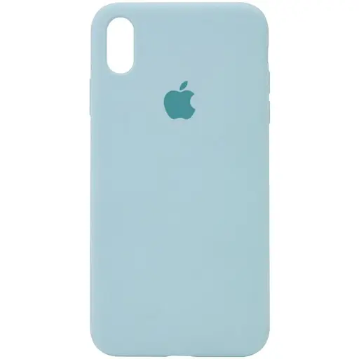Чехол Silicone Case Full Protective AA для Apple iPhone XS Max 6.5 Бирюзовый/Turquoise