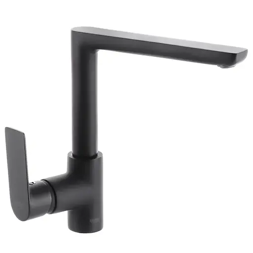 Змішувач для кухні Haiba Alex 018 black HB3927 Чорний матовий - фото 1