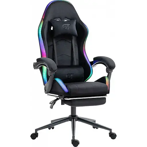 Геймерское кресло GT Racer (X-2325 Fabric Black L) - фото 1
