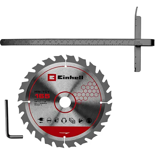 Пила дискова Einhell TP-CS 18/165 Li BL-Solo 18В акумуляторна без АКБ та ЗП (4331230) - фото 4