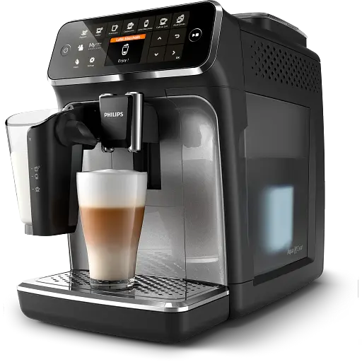 Кофемашина Philips Series 4300 LatteGo черная 1.9 л (EP4346/71) - фото 2