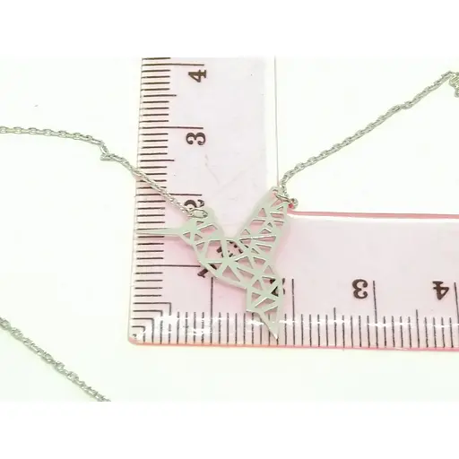 Срібне кольє Qvaliz Колібрі. 908-01127 - фото 5