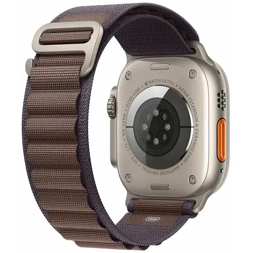 Смарт-часы Apple Watch Ultra 2 GPS + Cellular 49 mm Titanium Case with Indigo Alpine Loop-Small (MRER3) - фото 3