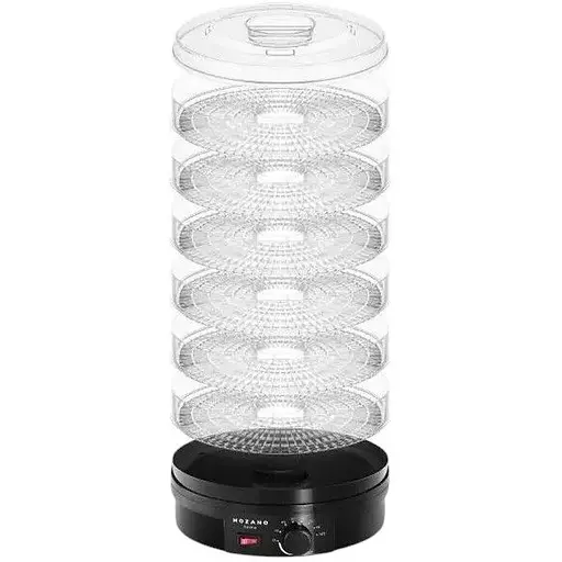 Сушилка-дегидратор для мяса и овощей Mozano AGD/SUS/03#CZA 500 Вт сито 28 см до 70 °C - фото 2