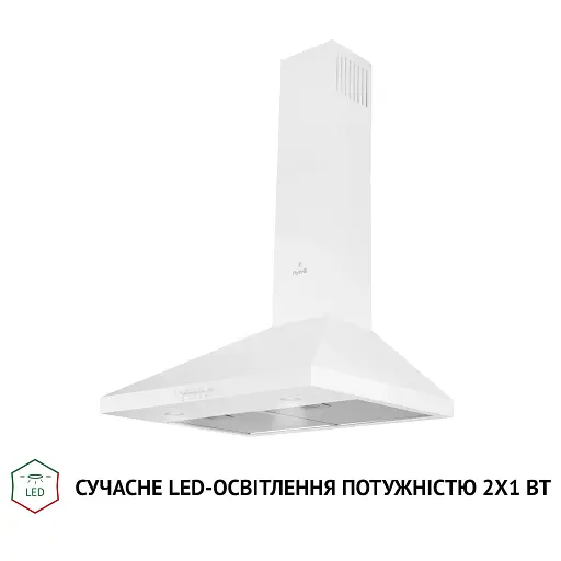 Вытяжка купольная Perfelli K 6402 WH 850 LED - фото 3