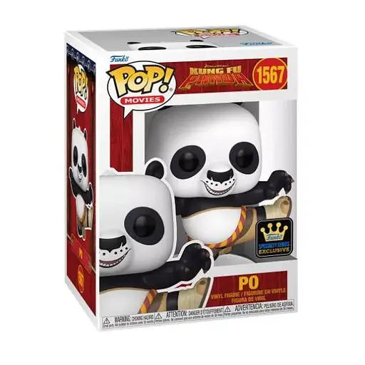 Коллекционная  фигурка   Funko Pop Кунг-фу панда По Kung Fu Panda Po 10 см FP KP P 1567 - фото 2