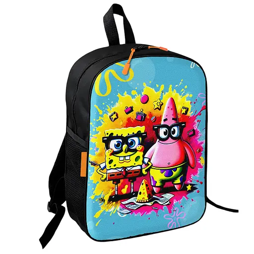 Рюкзак школьный детский Губка Боб 36х27 см подростковый для мальчика, девочки (4036)