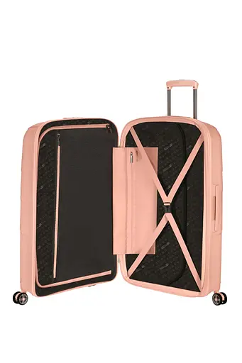 Чемодан 77 См American Tourister STARVIBE METALLIC PEACH 77х51х30(33) MD5*76004 - фото 2