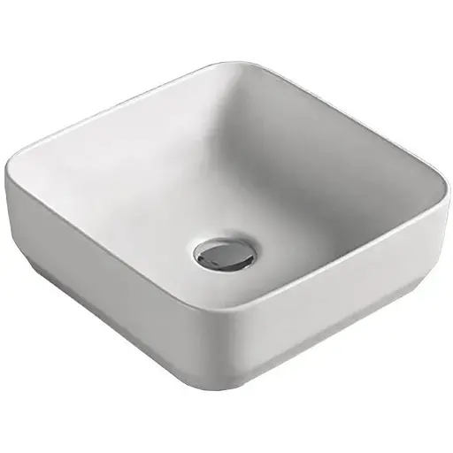 Умивальник Volle 36x36 13-01M-035, Білий матовий - фото 1