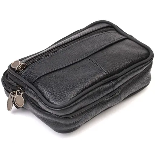 Чоловіча шкіряна сумка Vintage 16х12,5х4 см sum0022669 - фото 3