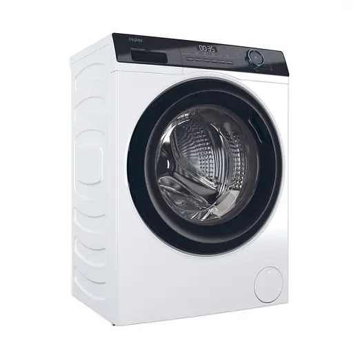 Стиральная машина Haier фронтальная 7 кг 1200 A+++ 44 см дисплей пара инвертор люк черный прямой привод белый - фото 4