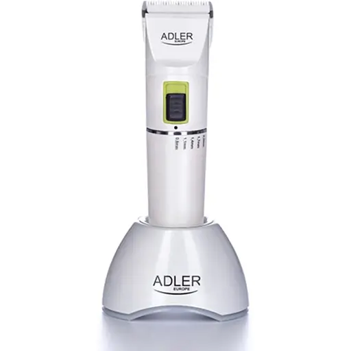 Аккумуляторная машинка для стрижки 4 насадки Adler AD 2827 - фото 1