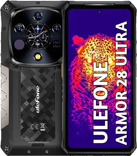 Смартфон Ulefone Armor 28 Ultra 5G 16/1024GB Black Night Vision + ТЕПЛОВИЗОР
