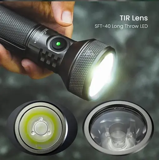 Ручний ліхтарик Sofirn IF22A 2100лм 21700 USB (Чорний) - фото 9