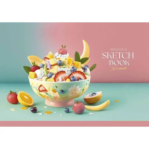 Альбом для малювання Школярик PB-GB-030-8519-3 склейка 30 аркушів