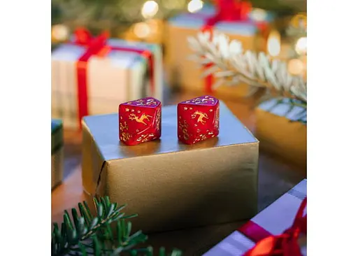 Набор кубиков Christmas Dice Set , 7 шт. (SXMS4X) - фото 6