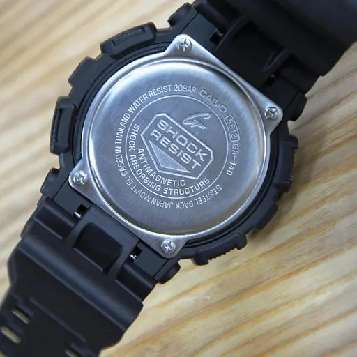 Чоловічі наручні годинники протиударні Casio G-Shock GA-140-1A1ER Оригінал Японія з полімерним ремінцем - фото 7