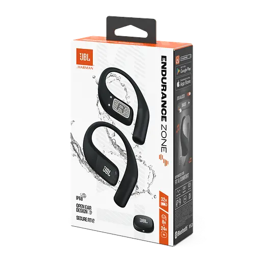 Навушники бездротові JBL Endurance Zone (JBLENDUZONEBLKG) чорно сірі - фото 6