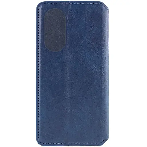 Кожаный чехол-книжка Getman Cubic PU для Oppo A98 Синий - фото 5