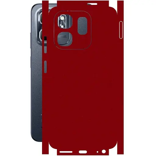 Захисна плівка StatusSKIN для Infinix Hot 50i X6531 Корпус Вініл Металік червоний