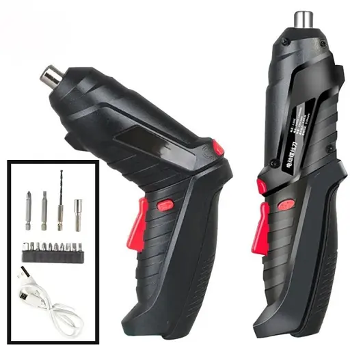 Електрична викрутка-трансформер 48 елементів мінішурупокрут 3,6 В,1800 мА·год - фото 3