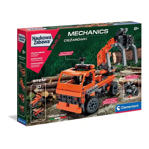 Інтерактивний конструктор 10 в 1 Вантажні автомобілі - Clementoni 60992
