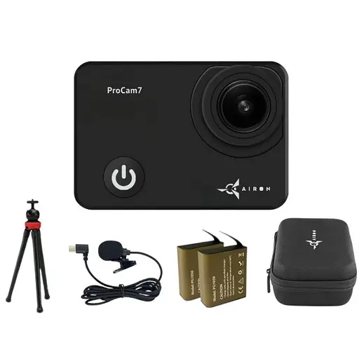 Екшн-камера Airon ProCam 7 Blogger Kit Black (4822356754790) [142000] - фото 8