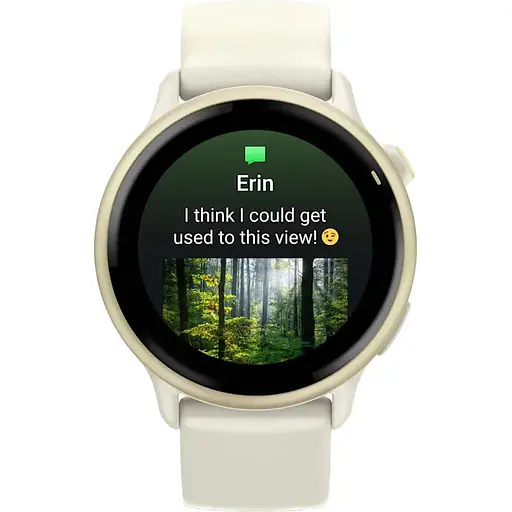 Смарт-годинник Garmin Vivoactive 6 Lunar Gold with Bone Band (010-02985-01) - фото 8
