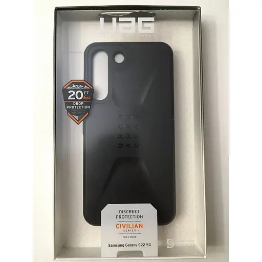 Оригінальний протиударний чохол UAG Civilian Samsung Galaxy S22 (6.1") Black 21342D114040 - фото 2