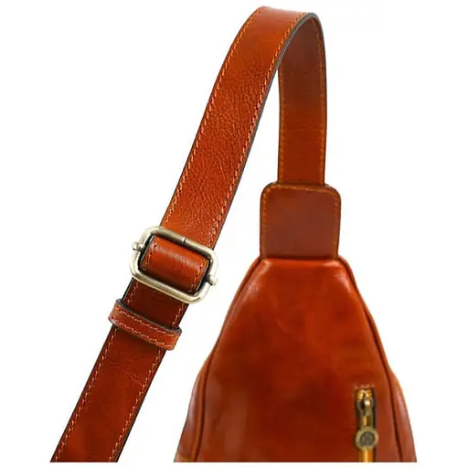 Шкіряна сумка-слінг Time Resistance 32х17х6 см sum0028227 - фото 6