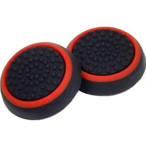 Накладки на стики Thumb Grips 4-pack для PS4/PS5/Xbox Black Red [140709] - фото 6
