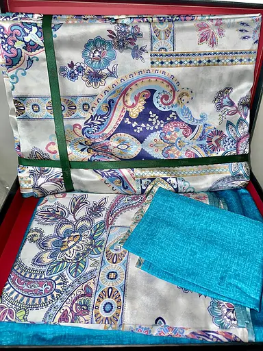 Постельное белье Hermes Шелк+Сатин Делюкс Sarev pbe0051726 - фото 4