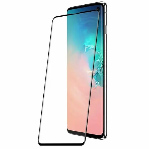 Захисне скло DK для Samsung Galaxy S10 G973 3D Full Glue black - фото 2