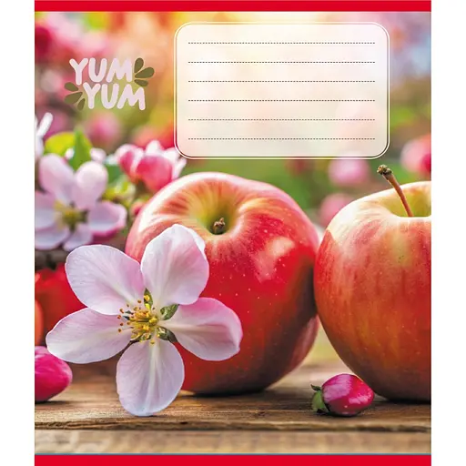 Зошит учнівський "Фрукти" Leader 036-580143L-2 в лінію, 36 аркушів - фото 1